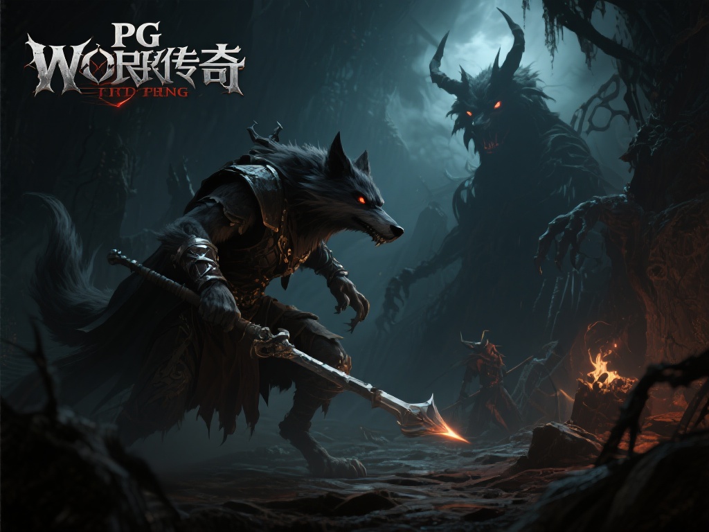 电子游戏PG狼人传奇带你体验暗黑神话 (电子游戏《PG狼人传奇》带你沉浸暗黑神话世界）